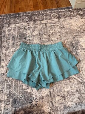 JoyLab Teal Layered Athletic Shorts